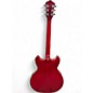 Used Washburn HB30 Candy Apple Red Hollow Body Electric Guitar
