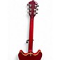 Used Washburn HB30 Candy Apple Red Hollow Body Electric Guitar