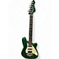 Used American Showster the icepick Trans Green Solid Body Electric Guitar thumbnail