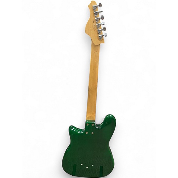 Used American Showster the icepick Trans Green Solid Body Electric Guitar