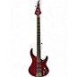 Used MTD Kingston Heir Crimson Red Trans Electric Bass Guitar thumbnail