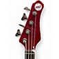 Used MTD Kingston Heir Crimson Red Trans Electric Bass Guitar
