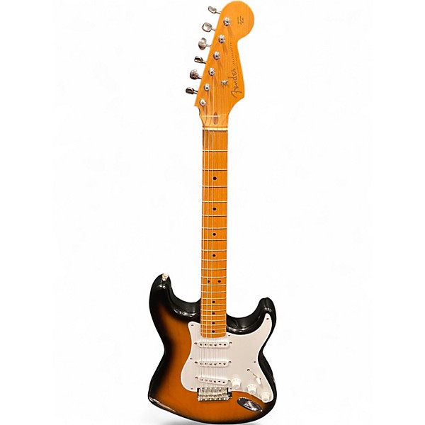 Used Fender 1993 AVRI 57 Reissue 2 Tone Sunburst Solid Body Electric Guitar