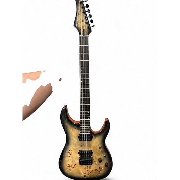 Used Schecter Guitar Research C6 PRO Charcoal Solid Body Electric Guitar