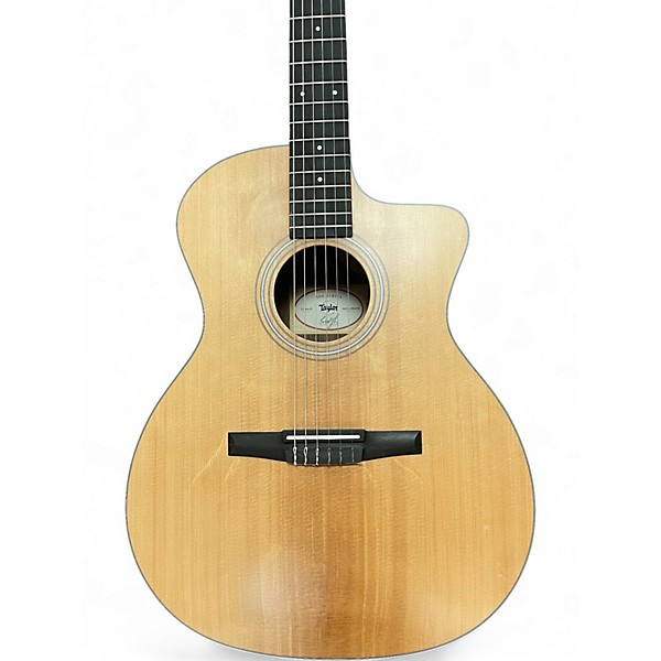 Used Taylor 214CEN Natural Classical Acoustic Electric Guitar