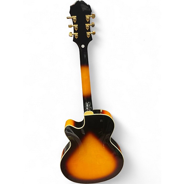 Used Epiphone Joe Pass Emperor II Vintage Sunburst Hollow Body Electric Guitar