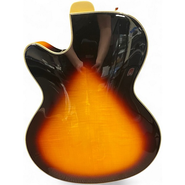 Used Epiphone Joe Pass Emperor II Vintage Sunburst Hollow Body Electric Guitar