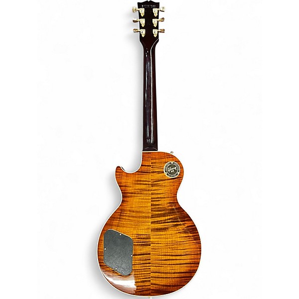 Used 2017 Gibson Les Paul Standard Premium Plus Double Bound 51/150 Tiger Burst Solid Body Electric Guitar