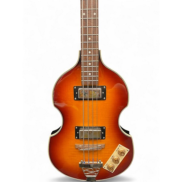 Used Epiphone Viola Tobacco Sunburst Electric Bass Guitar