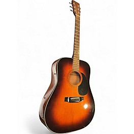 Used SIGMA DM4S Sunburst Acoustic Guitar