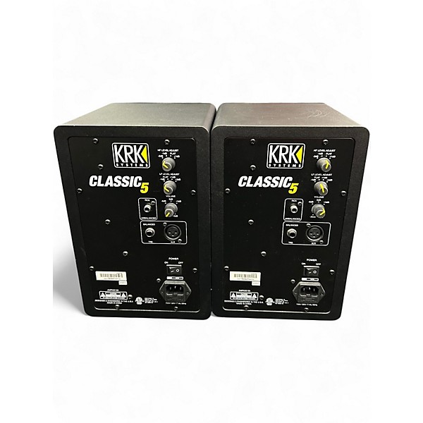 Used KRK CLASSIC 5 PAIR Powered Monitor