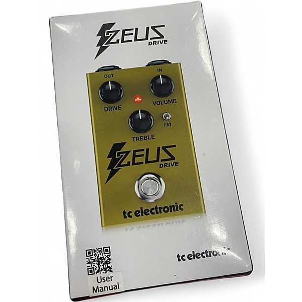 Used TC Electronic ZEUS DRIVE Effect Pedal
