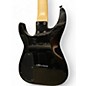 Used Jackson JS22Q-7 Dinky Transparent Black Burst Solid Body Electric Guitar
