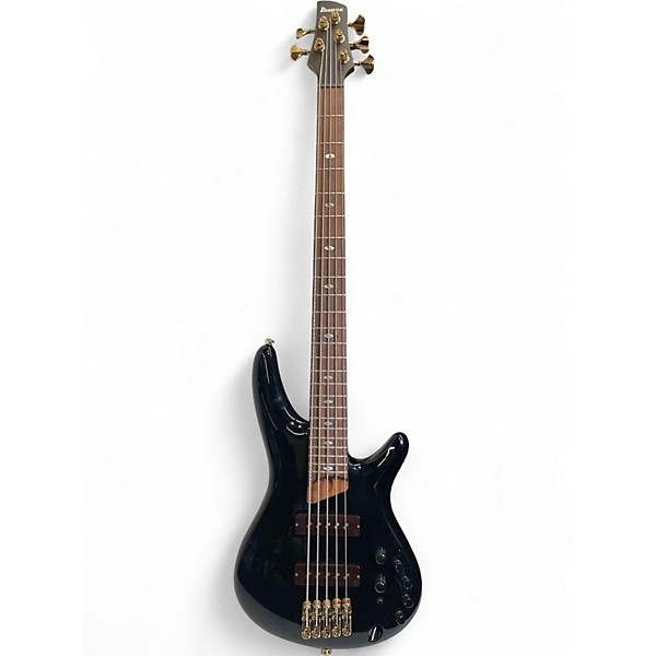 Used Ibanez SR3505 Black Electric Bass Guitar