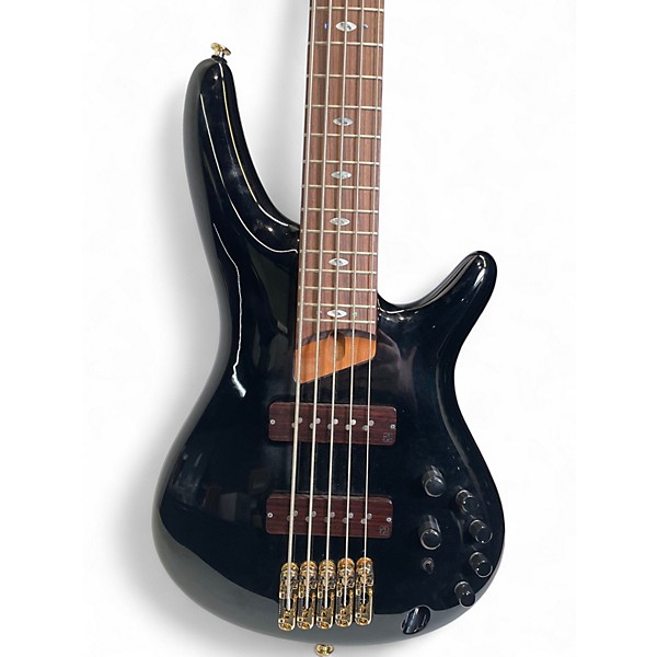 Used Ibanez SR3505 Black Electric Bass Guitar