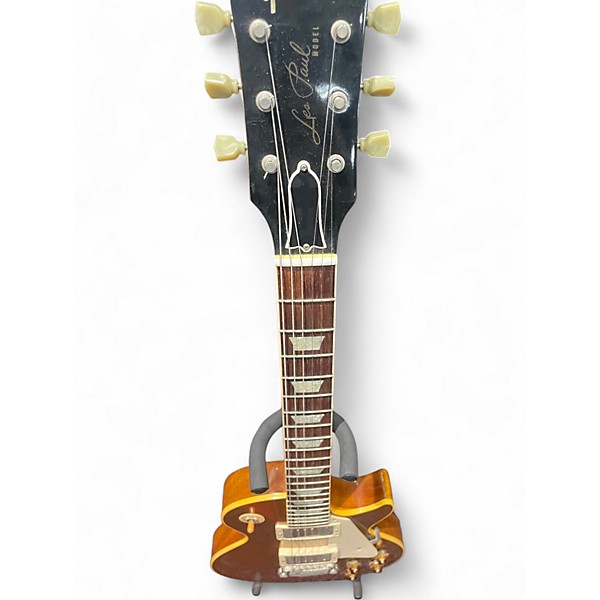 Used Gibson LPR7 1957 Les Paul Reissue Gold Top Solid Body Electric Guitar