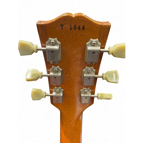Used Gibson LPR7 1957 Les Paul Reissue Gold Top Solid Body Electric Guitar