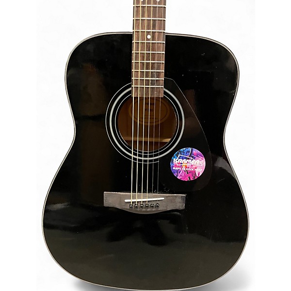 Used Yamaha f-335 Dread Black Acoustic Guitar