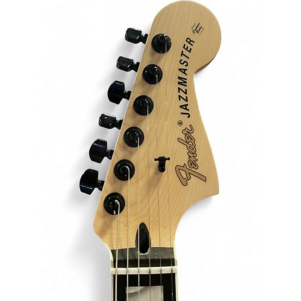 Used Fender Jim Root Signature Jazzmaster White Solid Body Electric Guitar