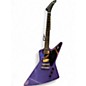 Used 2024 Epiphone Explorer Purple Sparkle Solid Body Electric Guitar thumbnail