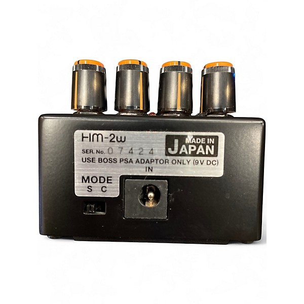 Used BOSS HM-2W Heavy Metal Effect Pedal