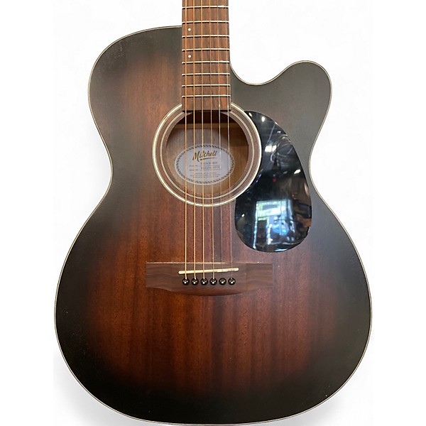Used Mitchell T333CE-BST Mahogany Acoustic Electric Guitar
