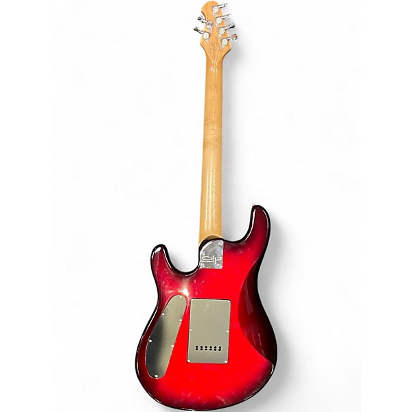 Used OLP John Petrucci Signature Crimson Red Burst Solid Body Electric Guitar
