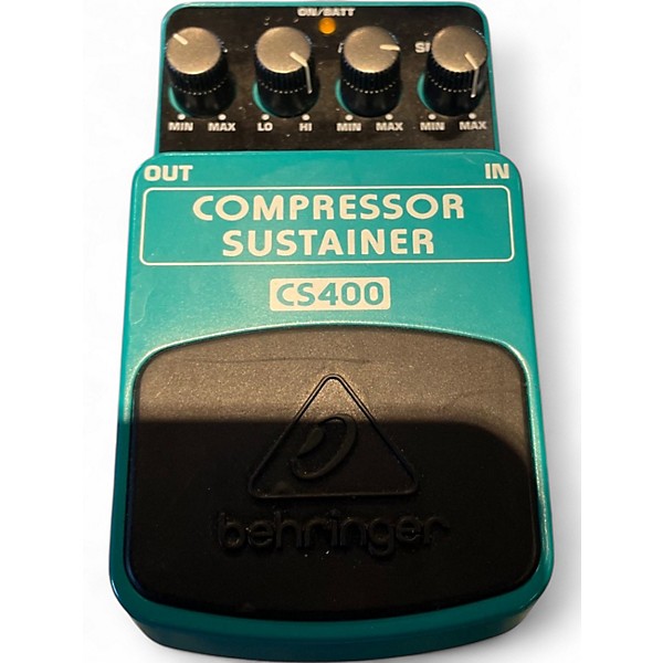Used Behringer CS400 Compressor Sustainer Effect Pedal