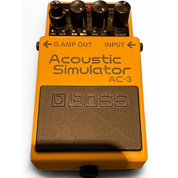Used BOSS AC3 Acoustic Simulator Effect Pedal