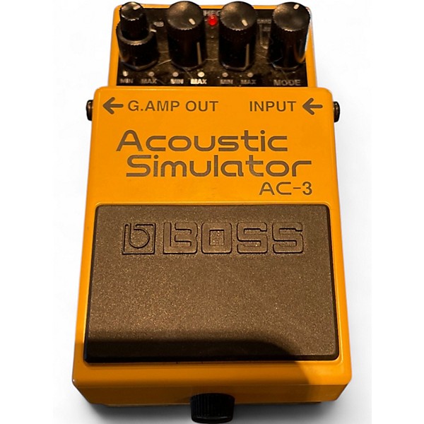 Used BOSS AC3 Acoustic Simulator Effect Pedal