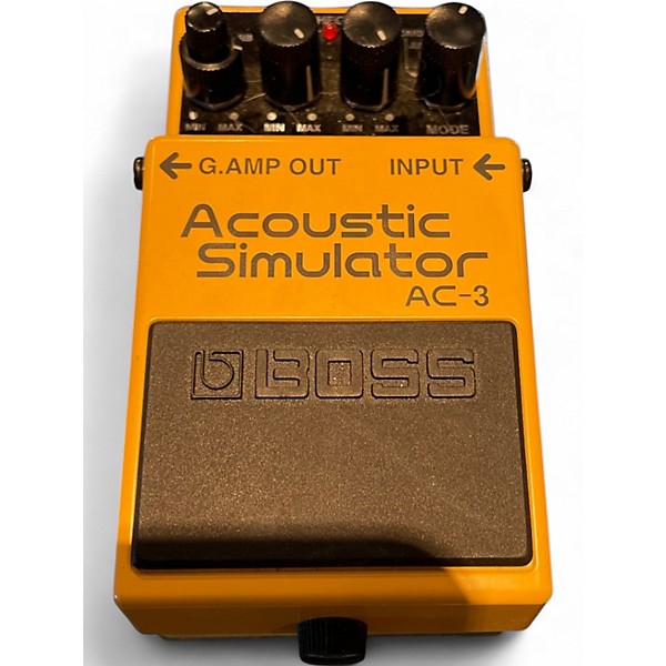 Used BOSS AC3 Acoustic Simulator Effect Pedal