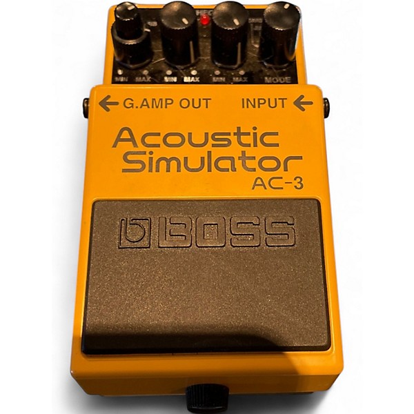 Used BOSS AC3 Acoustic Simulator Effect Pedal