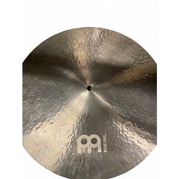 Used MEINL 16in byzance jazz medium thin crash Cymbal