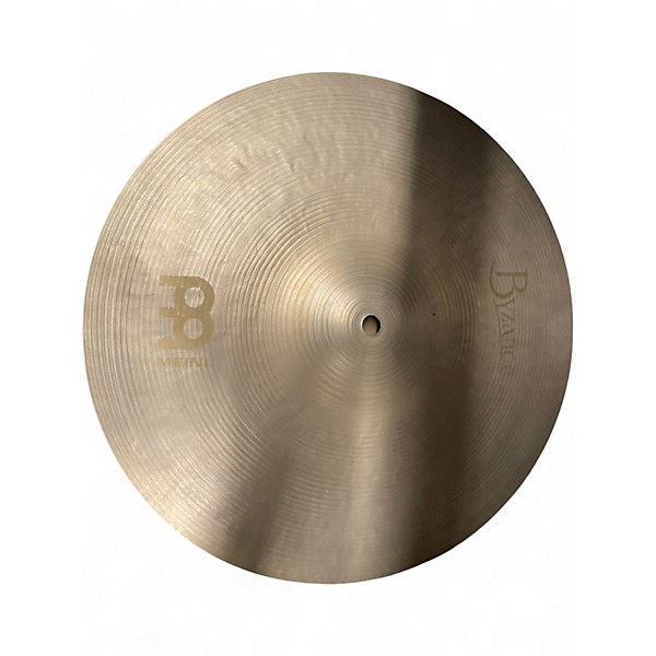 Used MEINL 14in Byzance sand hi hat bottom Cymbal