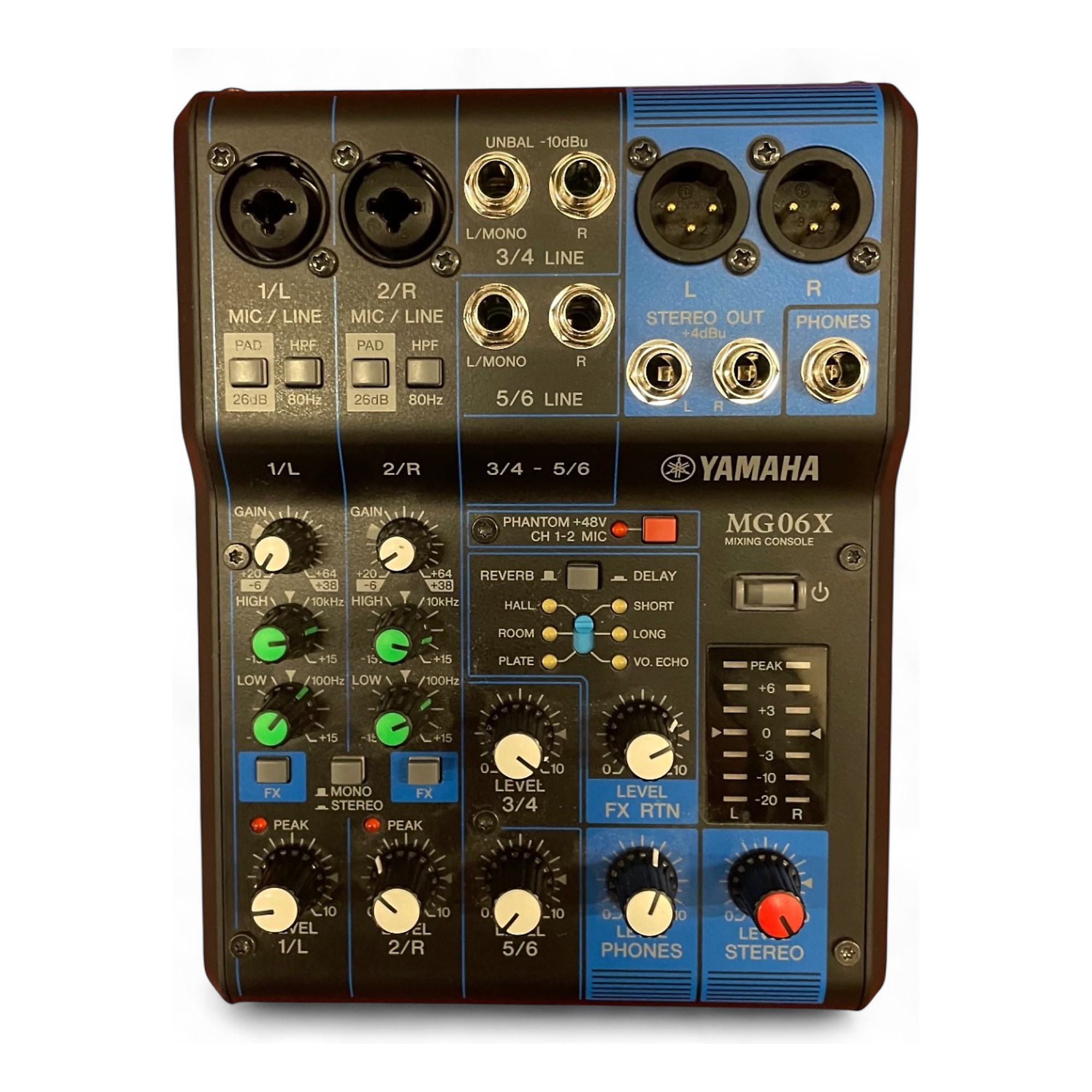 Used Yamaha MG06X Unpowered Mixer | Guitar Center