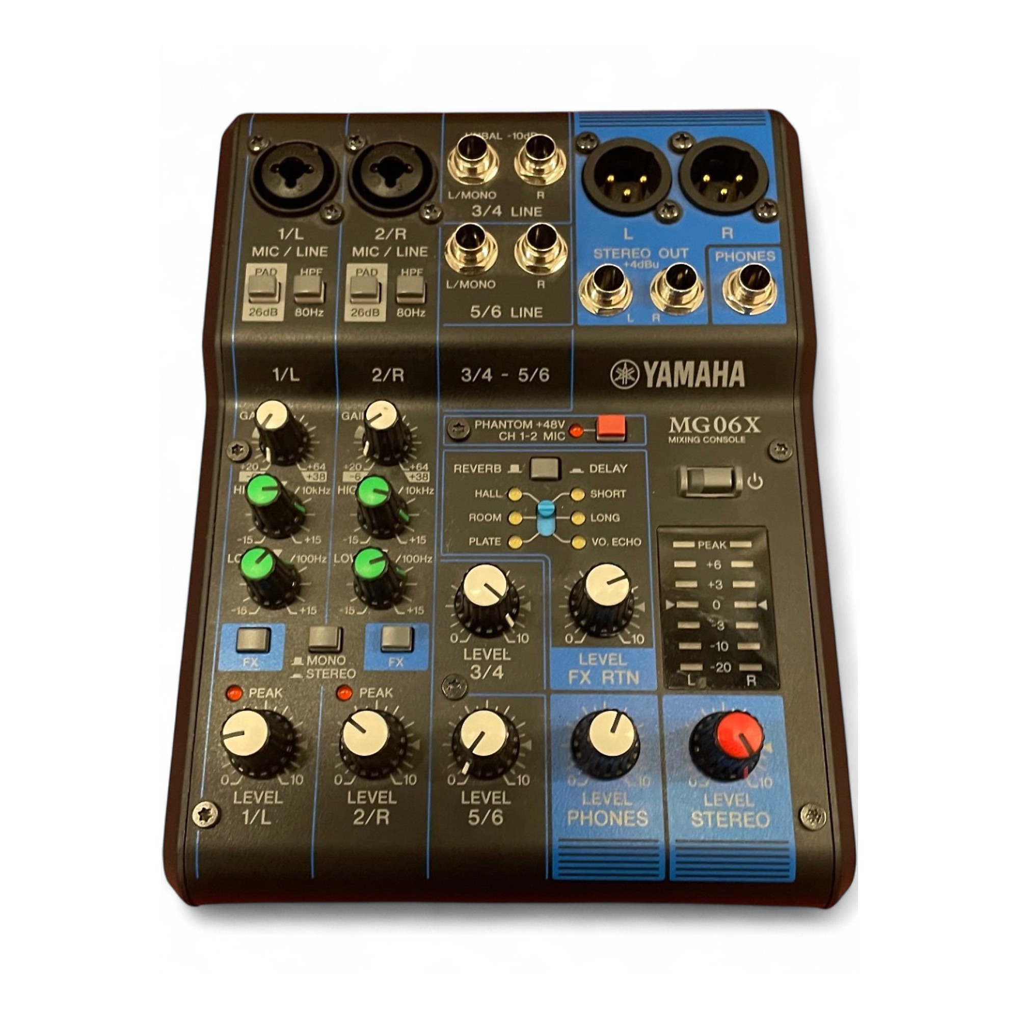 Used Yamaha MG06X Unpowered Mixer | Guitar Center