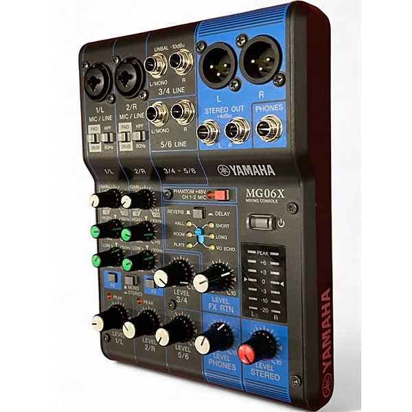 Used Yamaha MG06X Unpowered Mixer