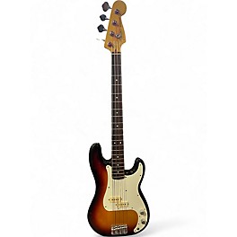 Vintage 1983 Fender Precision Bass American Standard Sunburst Electric Bass Guitar