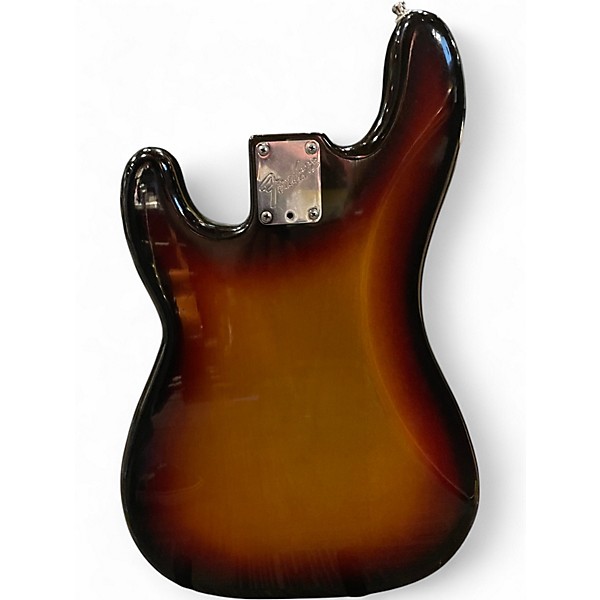 Vintage 1983 Fender Precision Bass American Standard Sunburst Electric Bass Guitar