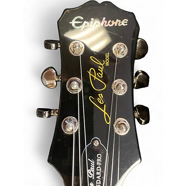 Used Epiphone Les Paul Standard Pro Vintage Sunburst Solid Body Electric Guitar