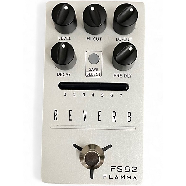 Used Flamma FS02 REVERB Effect Pedal