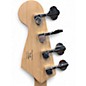 Used Squier Bronco White Electric Bass Guitar