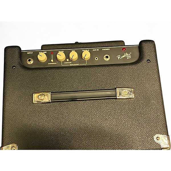 Used Fender Rumble 25 25W 1x10 Bass Combo Amp