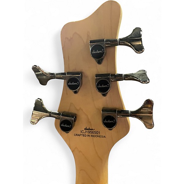 Used Jackson Spectra Bass JS3V Walnut Stain Electric Bass Guitar