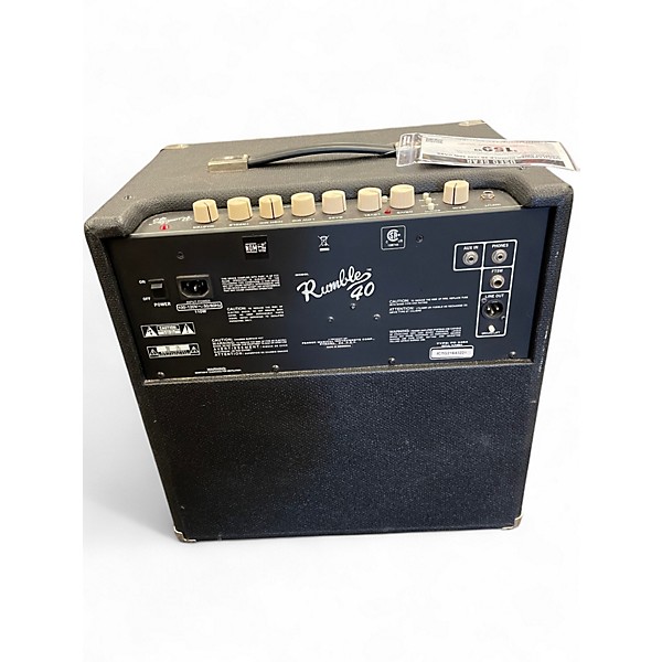 Used Fender Rumble 40 1x10 40W Bass Combo Amp