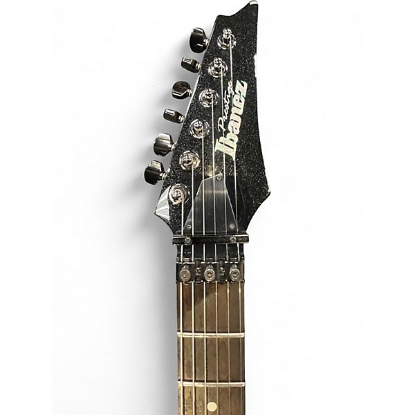 Used Ibanez Prestige RG655 Black Solid Body Electric Guitar