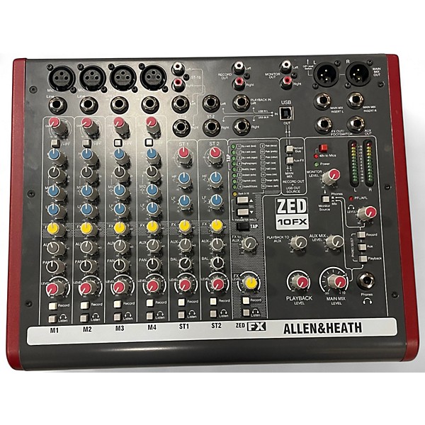Used Allen & Heath ZED10FX Unpowered Mixer