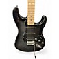 Used Squier AFFINITY SERIES STRATOCASTER FMT HSS BLACK BURST Solid Body Electric Guitar
