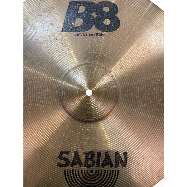 Used SABIAN 20in B8 Ride Cymbal