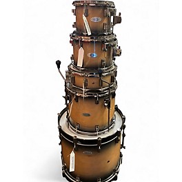 Used DrumCraft 5 Piece Series 8 Limited Edition Faded Tobacco Drum Kit